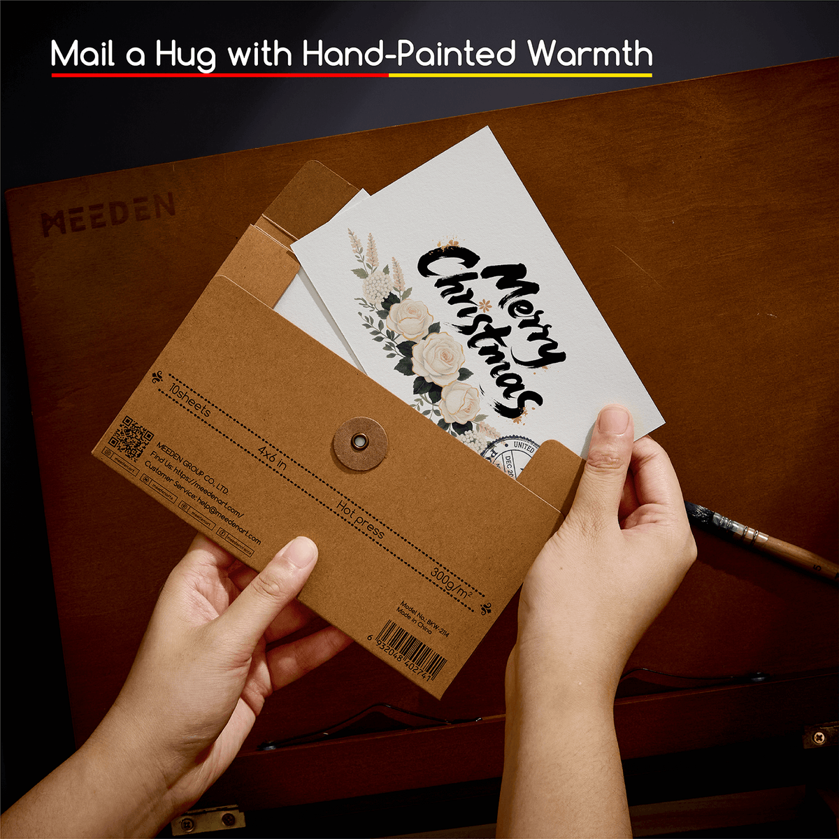 MEEDEN Blank Watercolor Paper Postcards