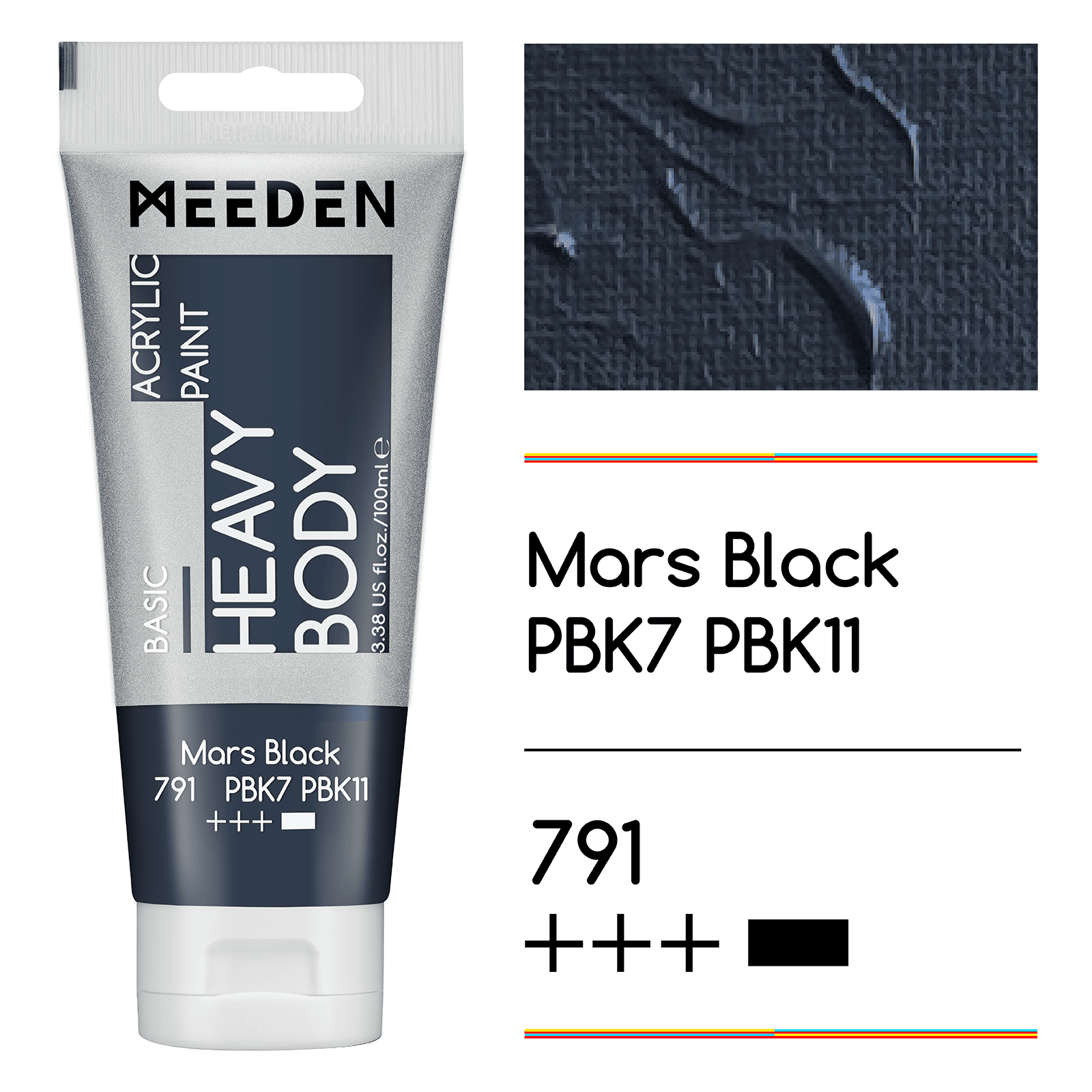 MEEDEN Acrylic Paint Tube, 37 Colors Available, 100ml / 3.38oz