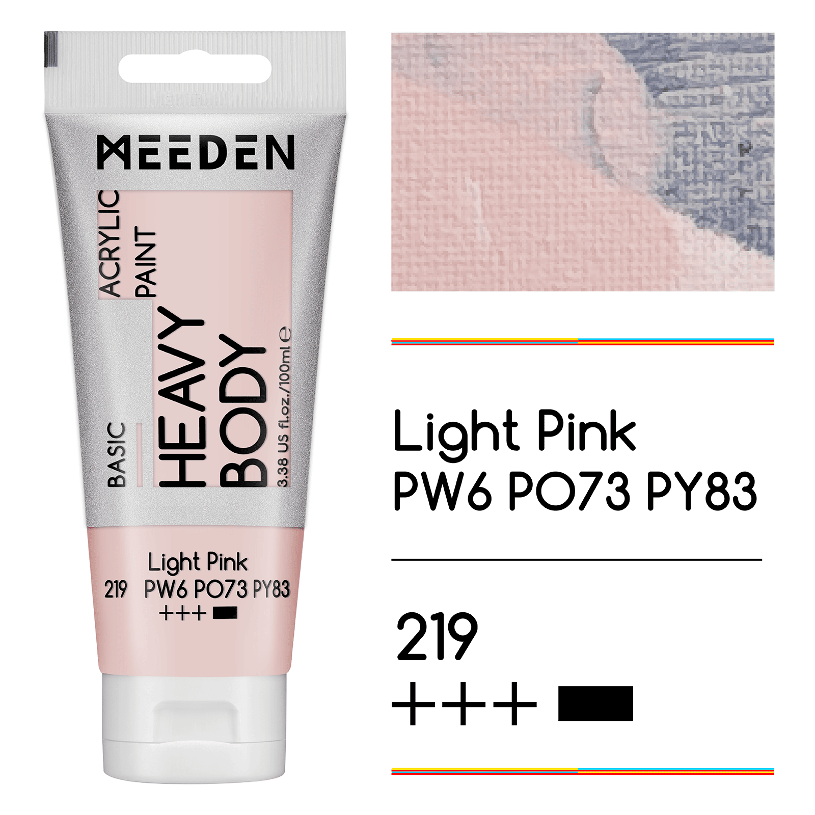 MEEDEN Acrylic Paint Tube, 37 Colors Available, 100ml / 3.38oz