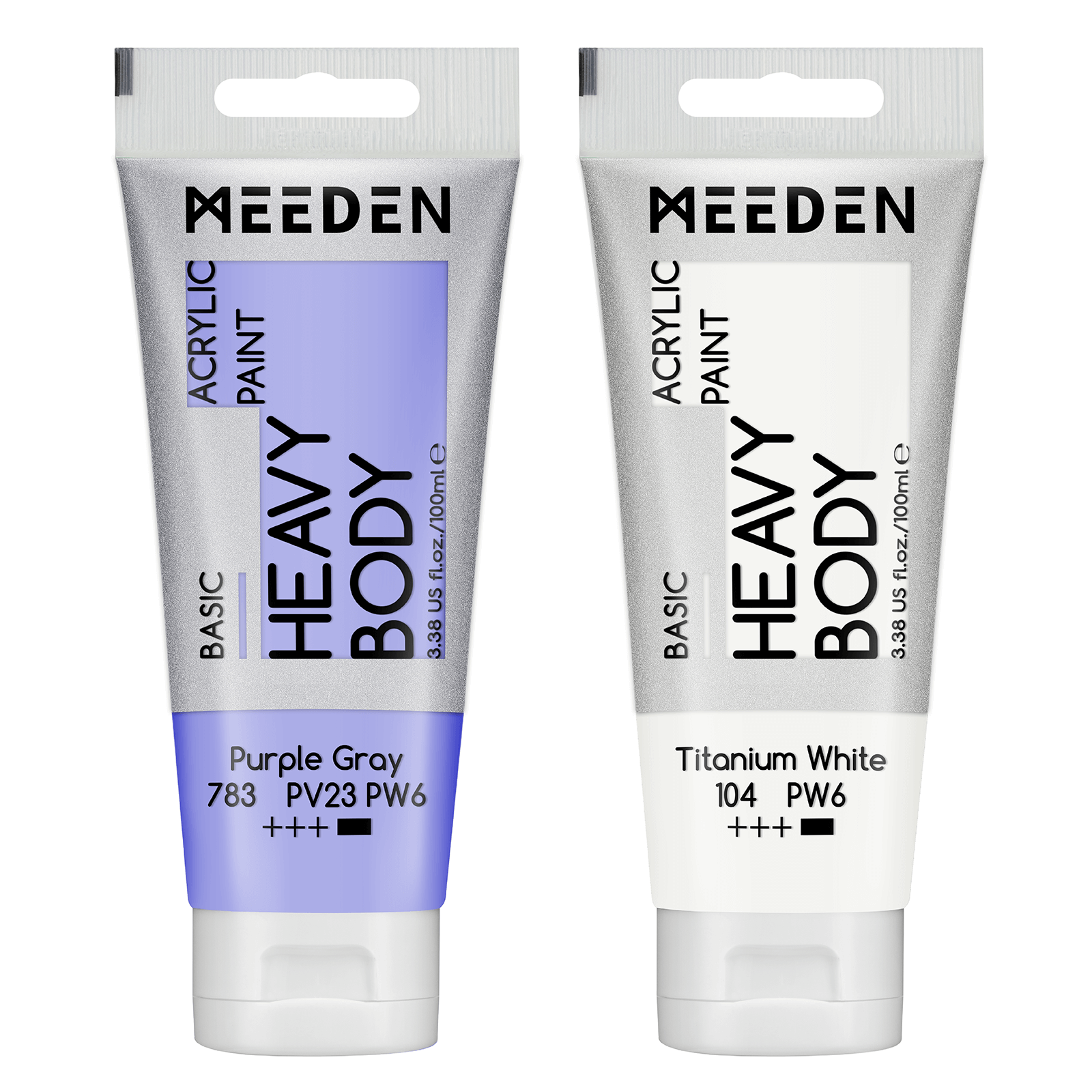MEEDEN Acrylic Paint Tube, 37 Colors Available, 100ml / 3.38oz