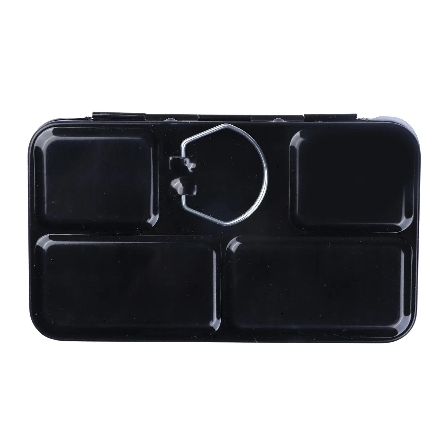 MEEDEN Empty Watercolor Tin Palette with 12 Pcs Half Pans MEEDEN