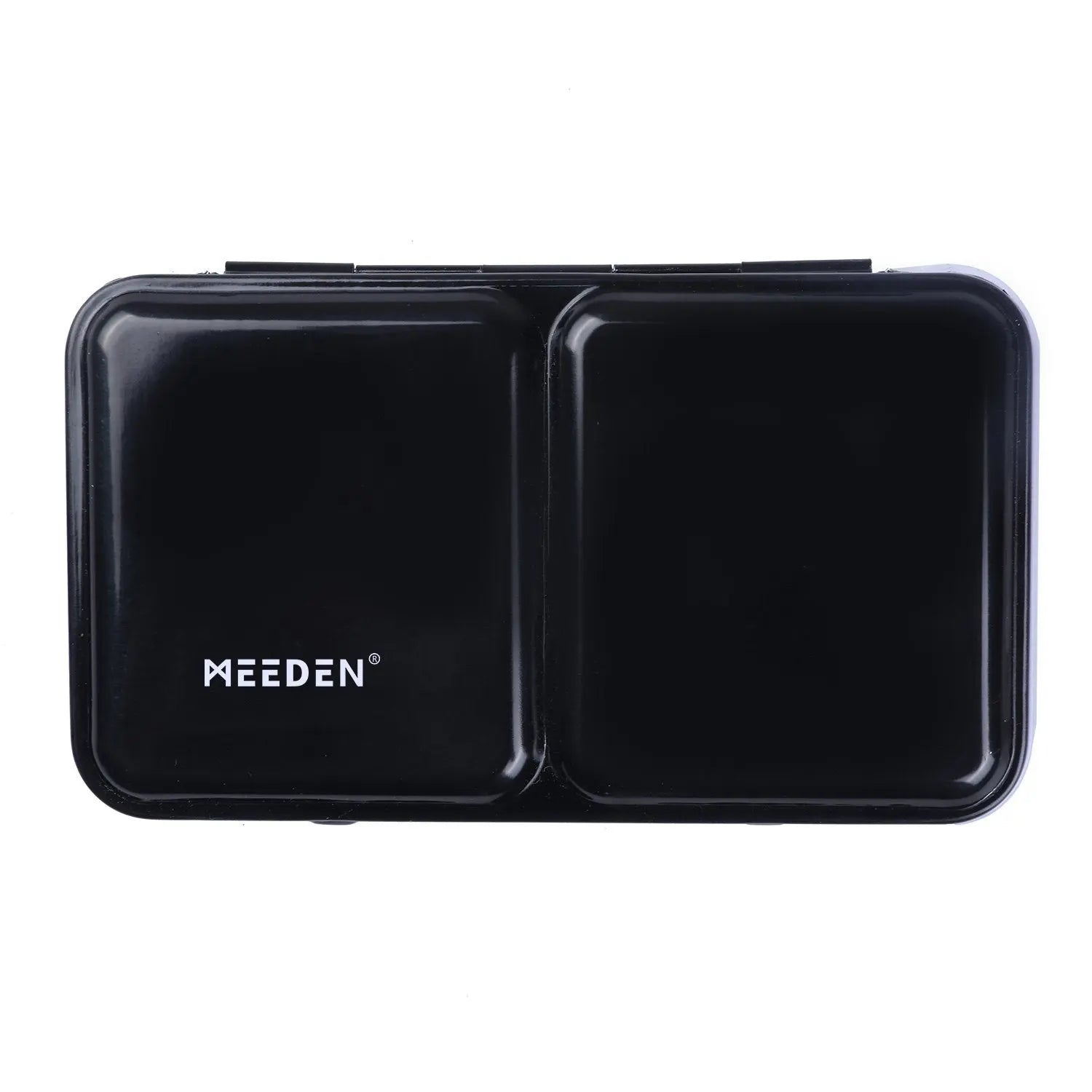 MEEDEN Empty Watercolor Tin Palette with 12 Pcs Half Pans MEEDEN