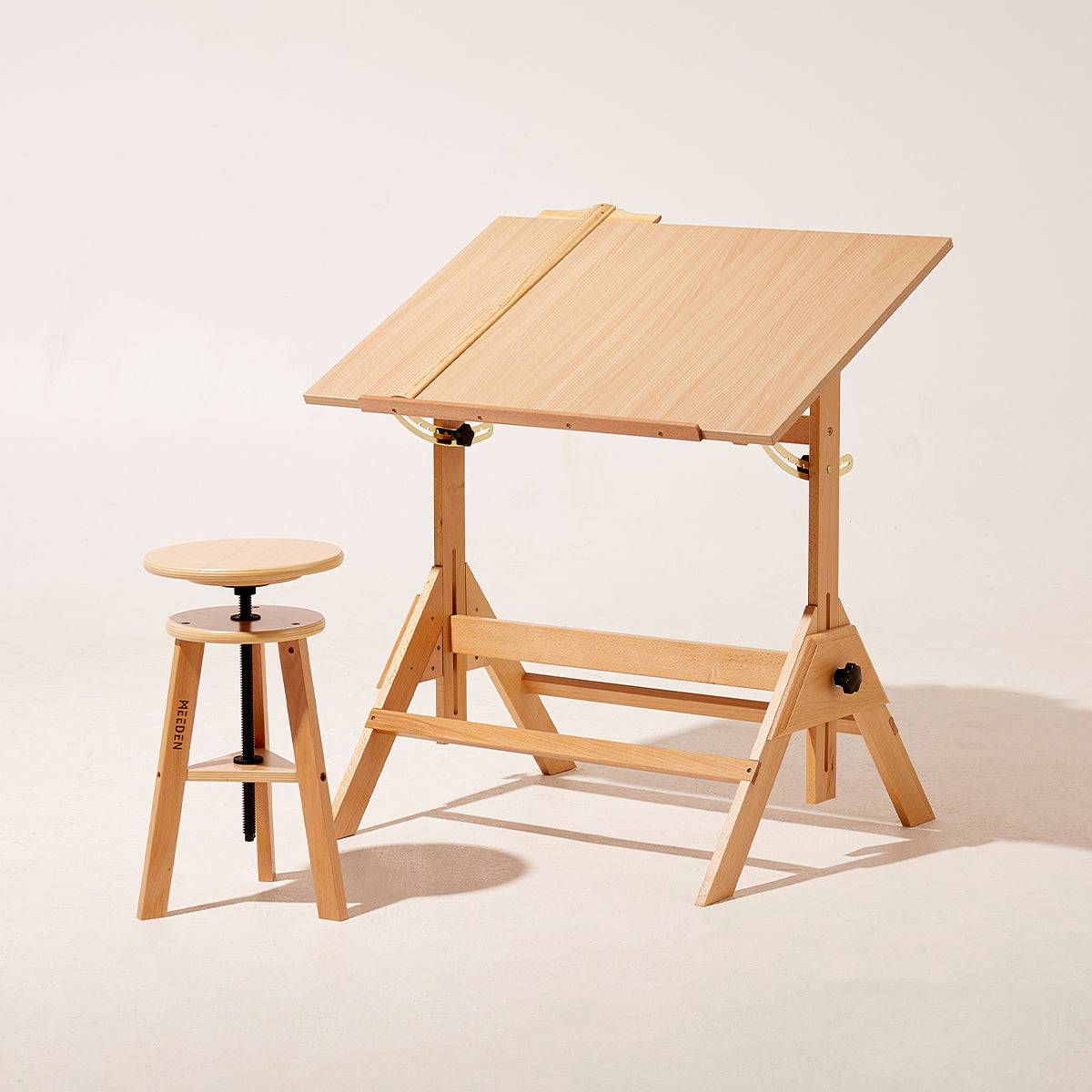 MEEDEN Wooden Drafting Table & Stool Set-XSZ-2 - MEEDEN ART