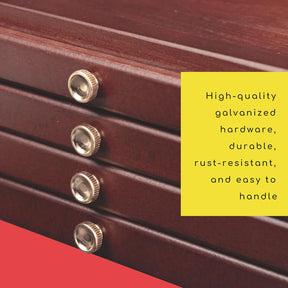 MEEDEN 4-Drawer Wood Artist Supply Storage Box