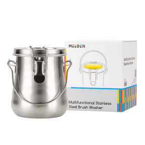 MEEDEN Portable Stainless Steel Paint Brush Washer – Medium