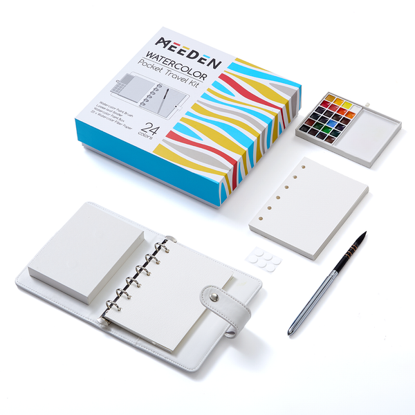 MEEDEN Travel Watercolour Sketch Set- PTW-1082-24