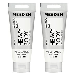MEEDEN Acrylic Paint Tube, 37 Colors Available, 100ml / 3.38oz