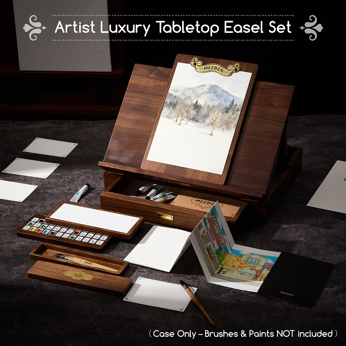 MEEDEN Luxury Tabletop Easel Set