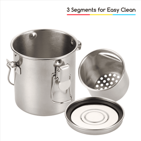 MEEDEN Portable Stainless Steel Paint Brush Washer – Small