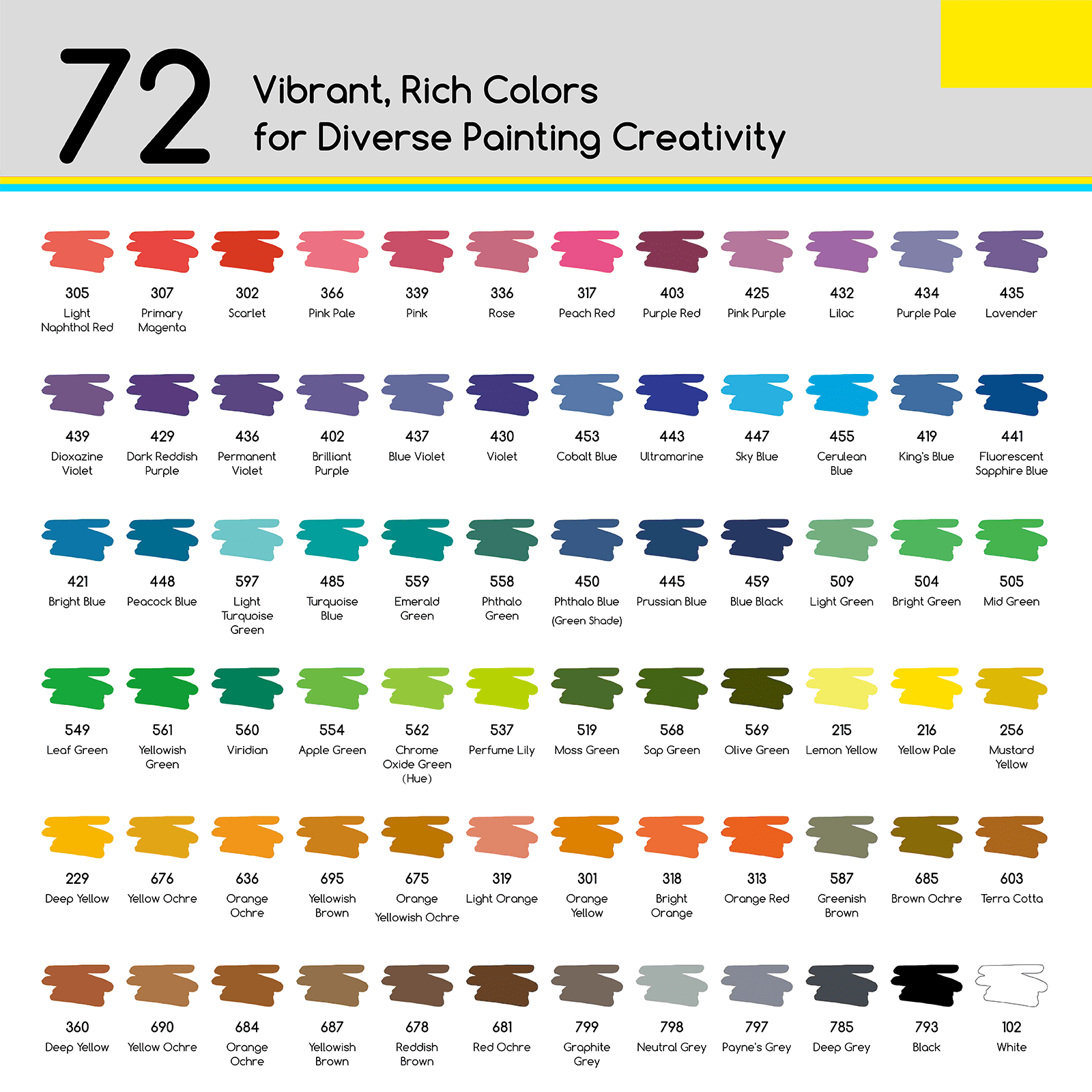 MEEDEN Soft Brush Tip Acrylic Paint Marker