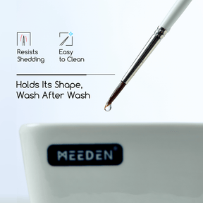 MEEDEN 10-Piece Fine Detail Paint Brush Set