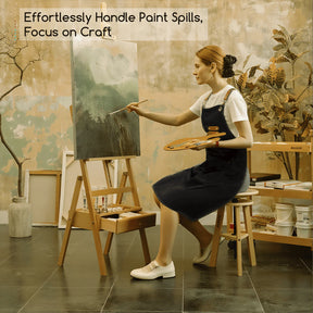 MEEDEN Waterproof Painting Apron – For Art & Crafts