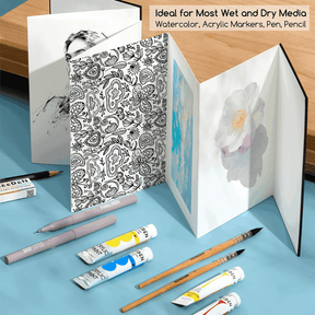 MEEDEN Portable Watercolor Paper Sketchbook