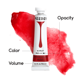 MEEDEN Watercolor Paint Set, 12 Tubes, 12 ml / 0.41 oz