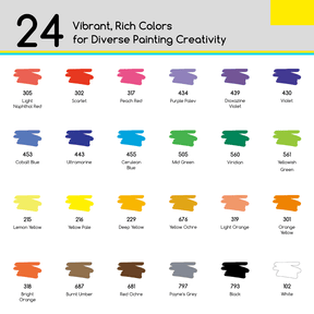 MEEDEN Soft Brush Tip Acrylic Paint Marker