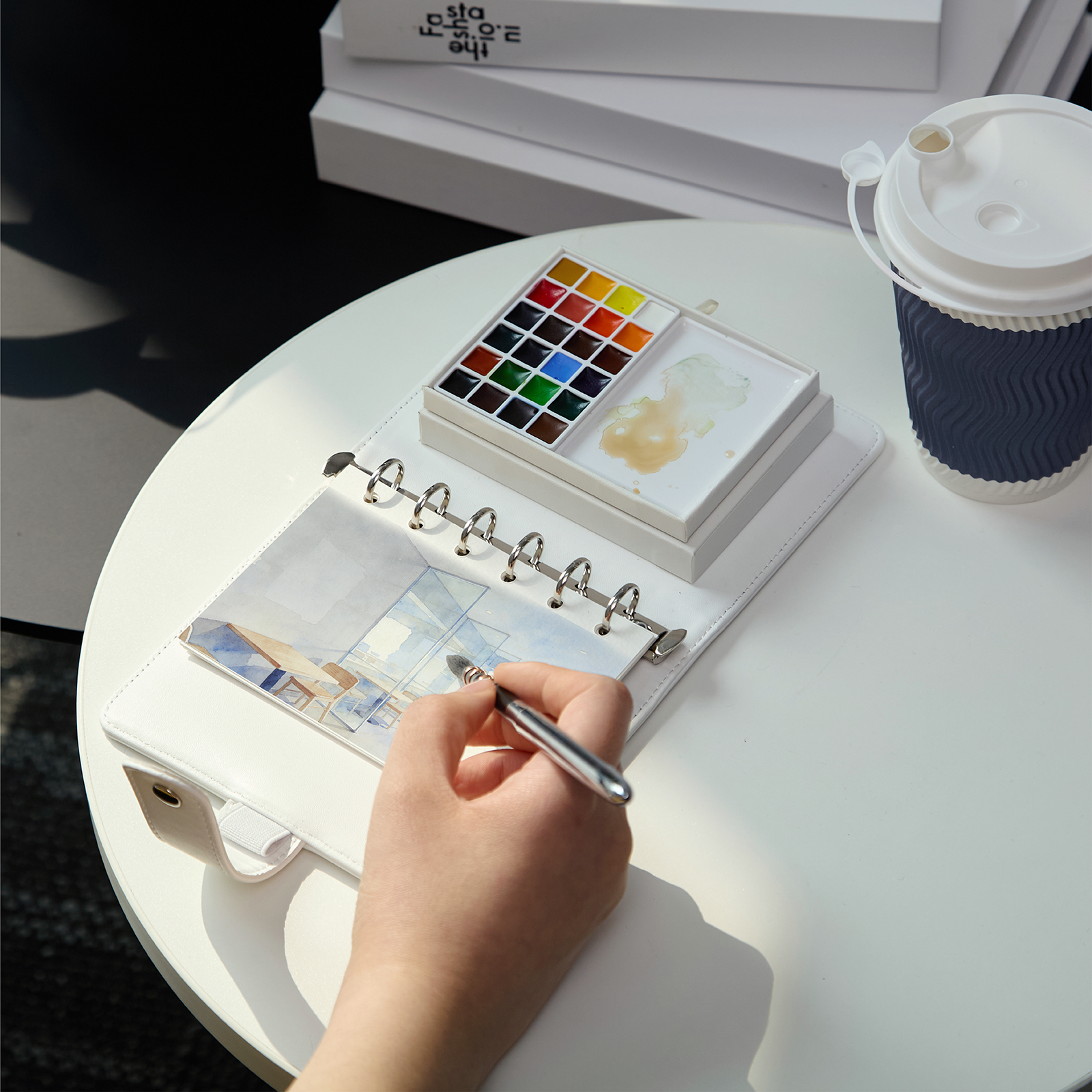 MEEDEN Travel Watercolour Sketch Set- PTW-1082-24