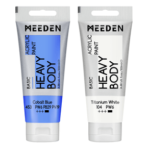 MEEDEN Acrylic Paint Tube, 37 Colors Available, 100ml / 3.38oz