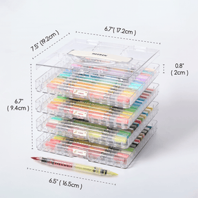 MEEDEN Dual Tip Acrylic Paint Marker Set (48, 96 & 120 Colors)
