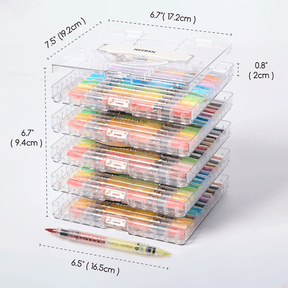 MEEDEN Dual Tip Acrylic Paint Marker Set (48, 96 & 120 Colors)