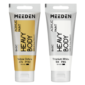 MEEDEN Acrylic Paint Tube, 37 Colors Available, 100ml / 3.38oz