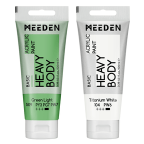 MEEDEN Acrylic Paint Tube, 37 Colors Available, 100ml / 3.38oz