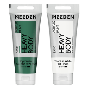 MEEDEN Acrylic Paint Tube, 37 Colors Available, 100ml / 3.38oz