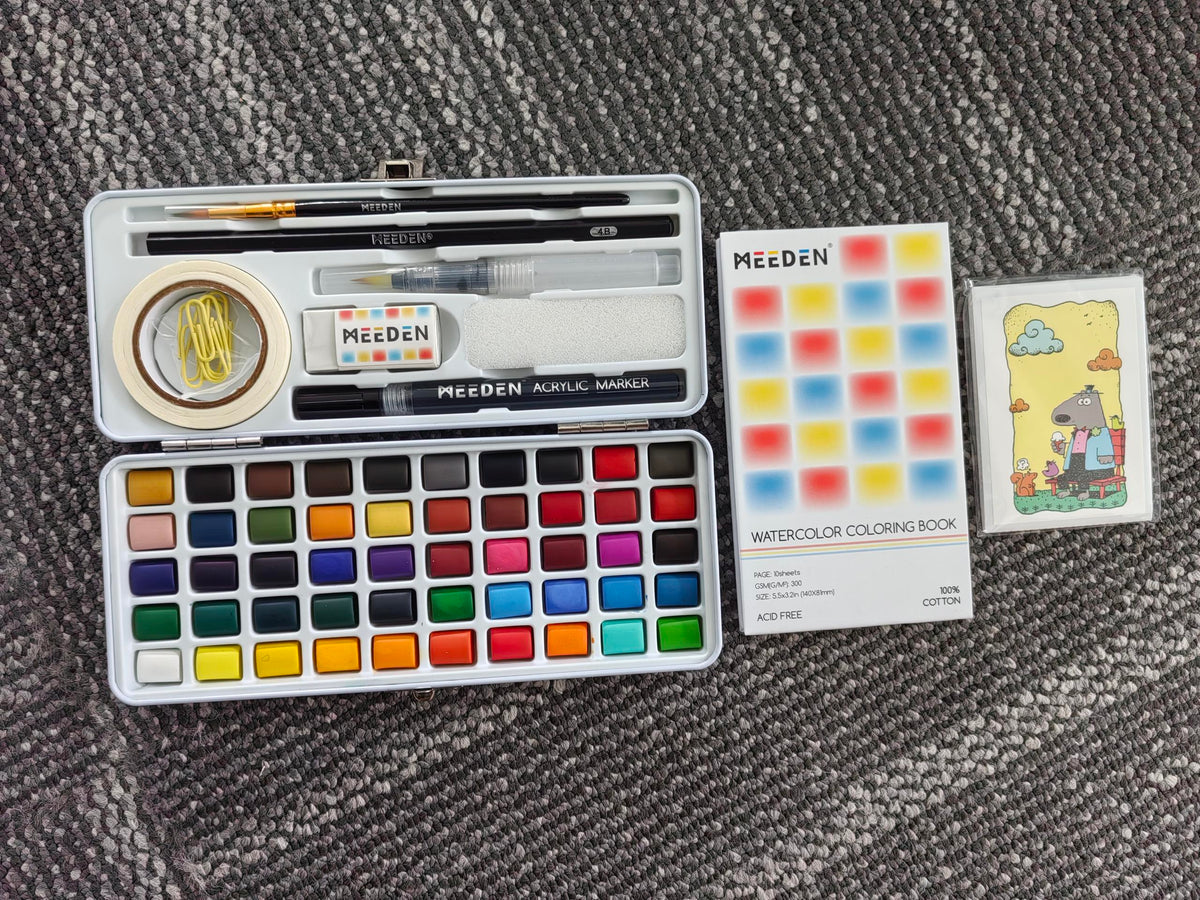 72 Color Oil Pastel Set with Gift Box
