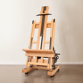MEEDEN Pro Semi-Automatic Adjustable Large Studio Easel for Artists - DHJ-5