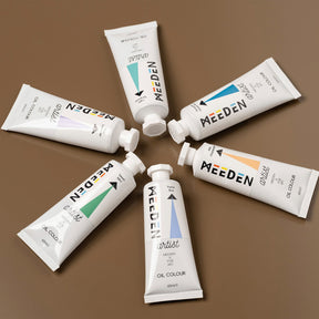 MEEDEN Artist Grade Oil Paint - 60ml/2oz, 24 Tubes