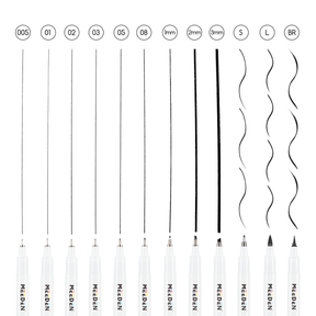 MEEDEN Micro Fineliner Drawing Pens: 12-Size Fine Liner Pen Set
