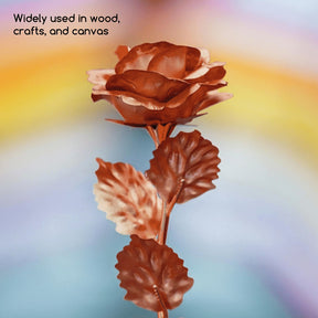 MEEDEN Studio Acrylic Paint,  Metallic Copper Acrylic Paint, 1 L / 33.8 oz