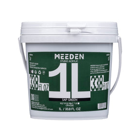 MEEDEN Studio Heavy Body Acrylic Paint – 1L (33.8 oz), 24 Colors