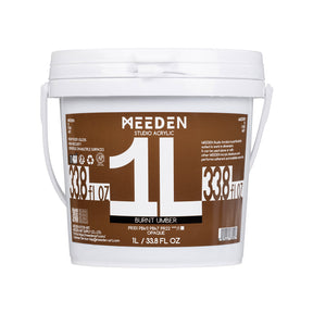 MEEDEN Studio Heavy Body Acrylic Paint – 1L (33.8 oz), 24 Colors