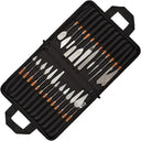 MEEDEN 25-Piece Artist Palette Knife Set with Stainless Steel Blades