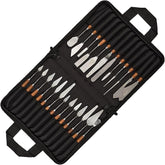 MEEDEN 25-Piece Artist Palette Knife Set with Stainless Steel Blades