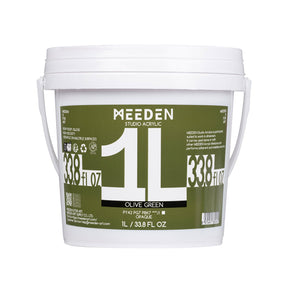 MEEDEN Studio Heavy Body Acrylic Paint – 1L (33.8 oz), 24 Colors