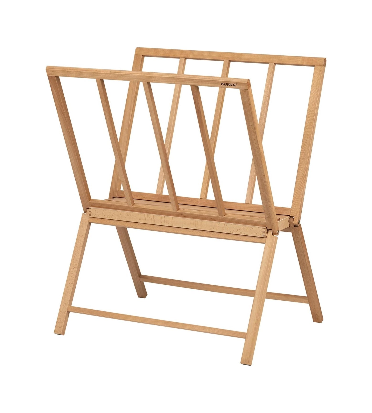 MEEDEN Folding Print Rack Natural Wood -Large