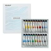 MEEDEN Artist Grade Watercolor Paint Set – 20 Colors x 15ml Tubes