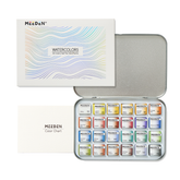 MEEDEN Professinal Watercolor Paint Set: 24 Colors Semi