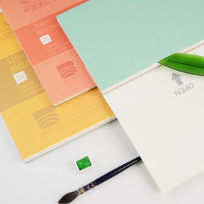 MEEDEN Watercolour Paper Block, 300gsm,31×21 cm