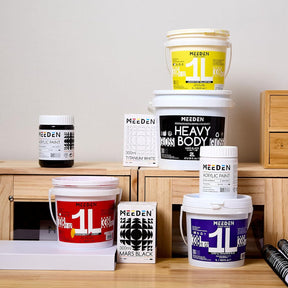 MEEDEN Titanium White Acrylic Paint: 300ml/ 10oz-PTA-1078-104