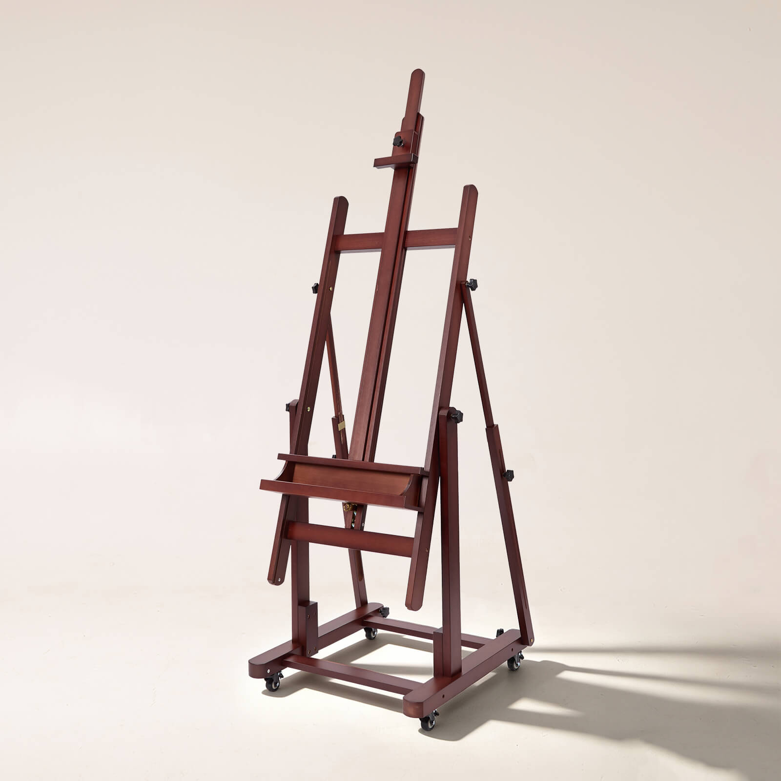 MEEDEN Extra Large Heavy Duty Artist Easel Stand-Dark Walnut-W11