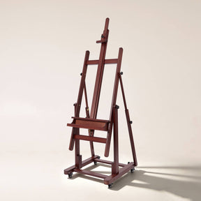MEEDEN Extra Large Heavy Duty Artist Easel Stand-Dark Walnut-W11