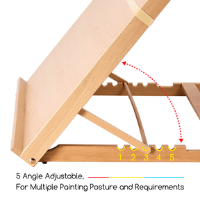 MEEDEN Large Studio Artist Sketching Tabletop Easel