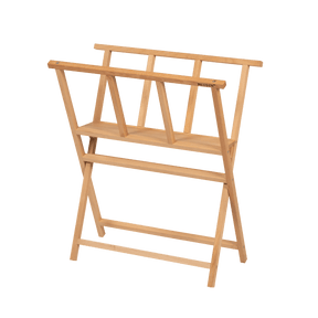 MEEDEN Folding Art Print Rack Natural Wood-Small