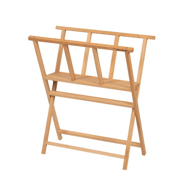 MEEDEN Folding Art Print Rack Natural Wood-Small