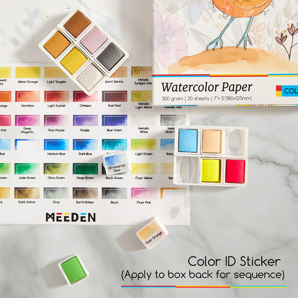MEEDEN x Diane Antone Limited Edition Watercolor Paint Set