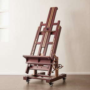 MEEDEN Pro Semi-Automatic Adjustable Large Studio Easel for Artists - DHJ-5