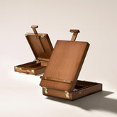 MEEDEN Tabletop Art Sketchbox Easel-Light Walnut-HBX-3