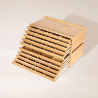 MEEDEN 10-Drawer Wooden Art Supply Storage Box